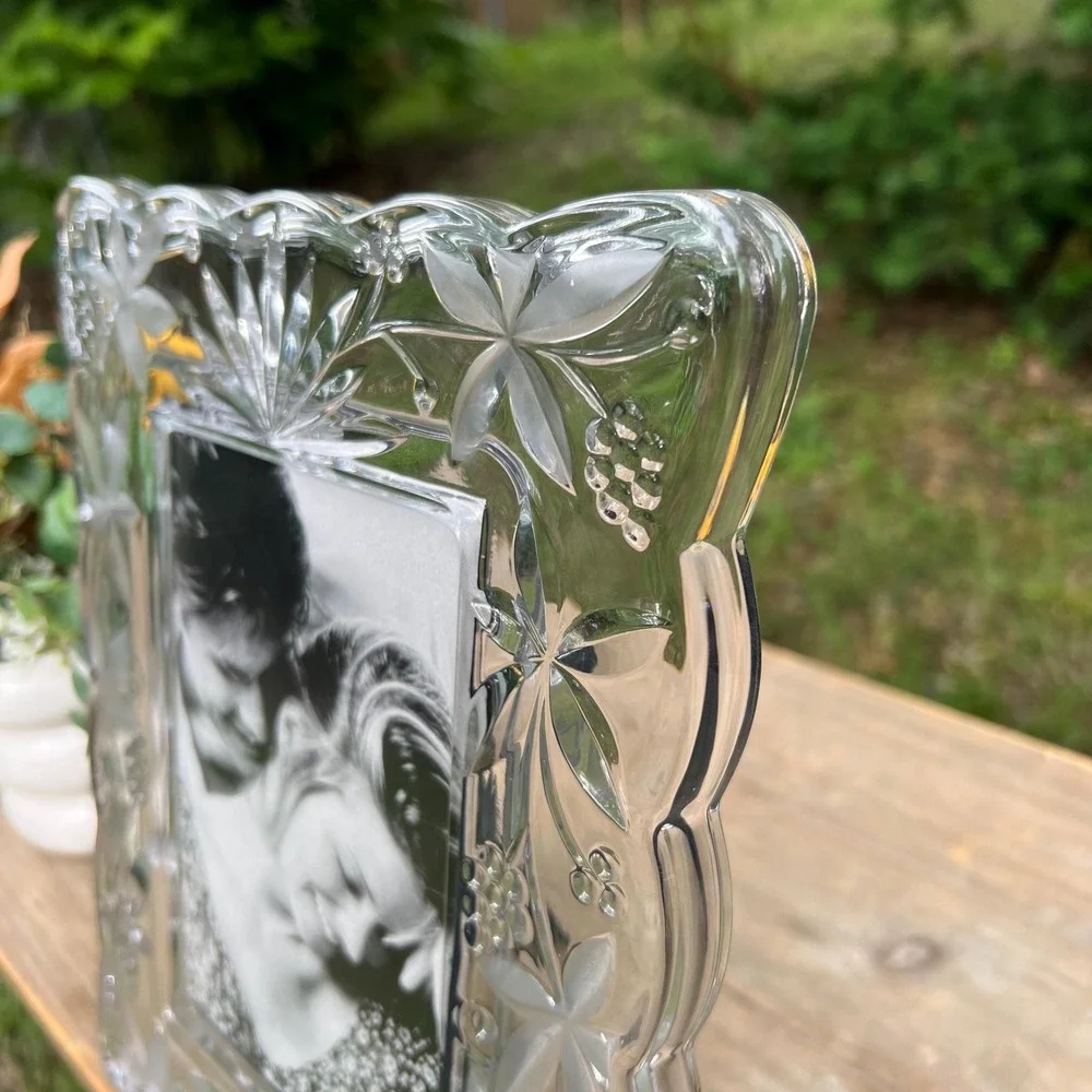 Mikasa Vintage Crystal Garden Photo Frame | 5x7
